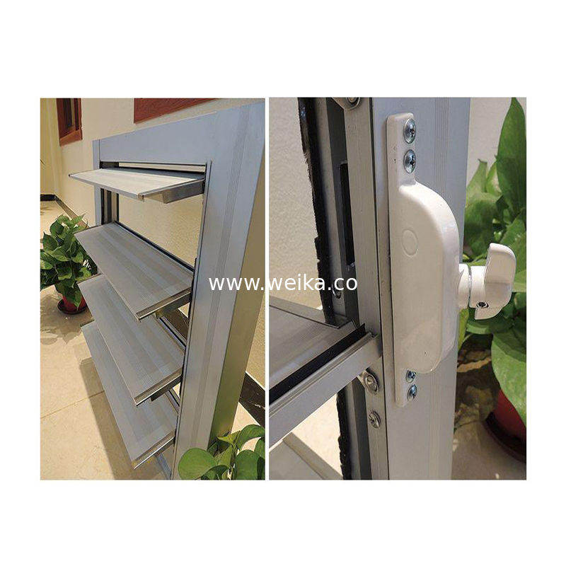 Vente personnalisée de volets en aluminium à volets en couleur