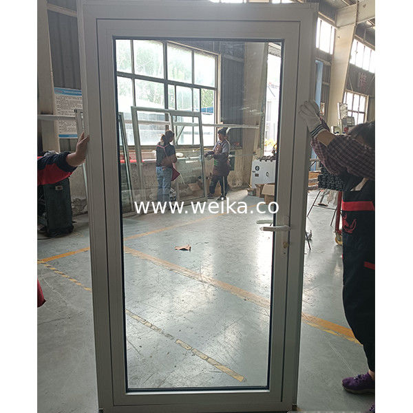 WEIKA de haute qualité Chine usine moderne fenêtre thermique rupture d'aluminium porte d'aluminium swing