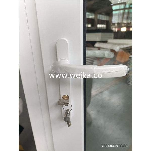 WEIKA de haute qualité Chine usine moderne fenêtre thermique rupture d'aluminium porte d'aluminium swing