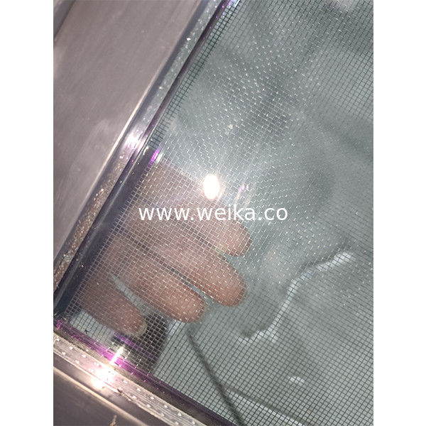 Résistant au mildiou énorme noir UPVC vitre coulissante pour la décoration de la maison