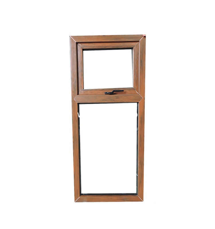 Ventilateur en verre trempé de couleur bois
