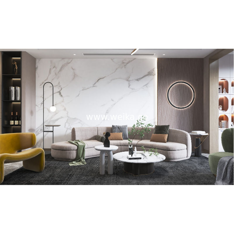3D PVC Cliquez SPC Panneau mural Marbre décoratif intérieur Mural Panneaux muraux en bois