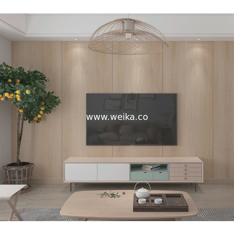 3D PVC Cliquez SPC Panneau mural Marbre décoratif intérieur Mural Panneaux muraux en bois