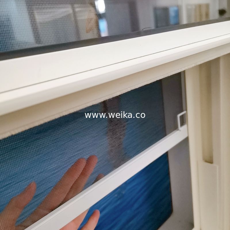 Double vitre trempée vinyle PVC plastique UPVC double fenêtre suspendue pour économiser de l'énergie