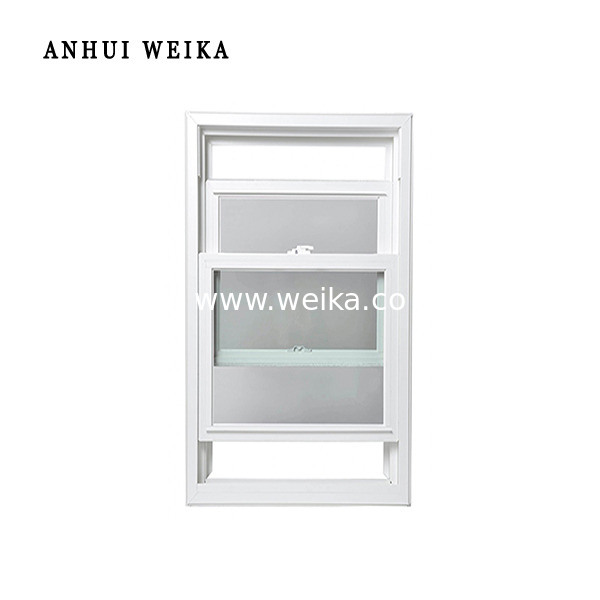 Excellent Waterproof Performance and Customized Glass Thickness Single Hung UPVC Window for Market