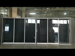 Fenêtre coulissante en aluminium et porte 6 portes