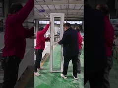 OEM double vitrage coupure thermique de la clôture de la fenêtre de la clôture d'aluminium fixé