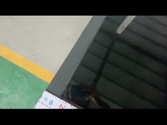 Système de panneaux muraux en aluminium insonorisé pour fenêtre en verre fixe