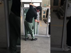 WEIKA fenêtre coulissante en aluminium couleur double vitrage maison mobile