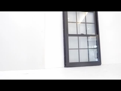 Glisse verticale avec inclinaison Vinyl suspendue fenêtre personnalisée Taille et fonction